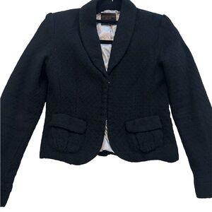 Black fitted blazer